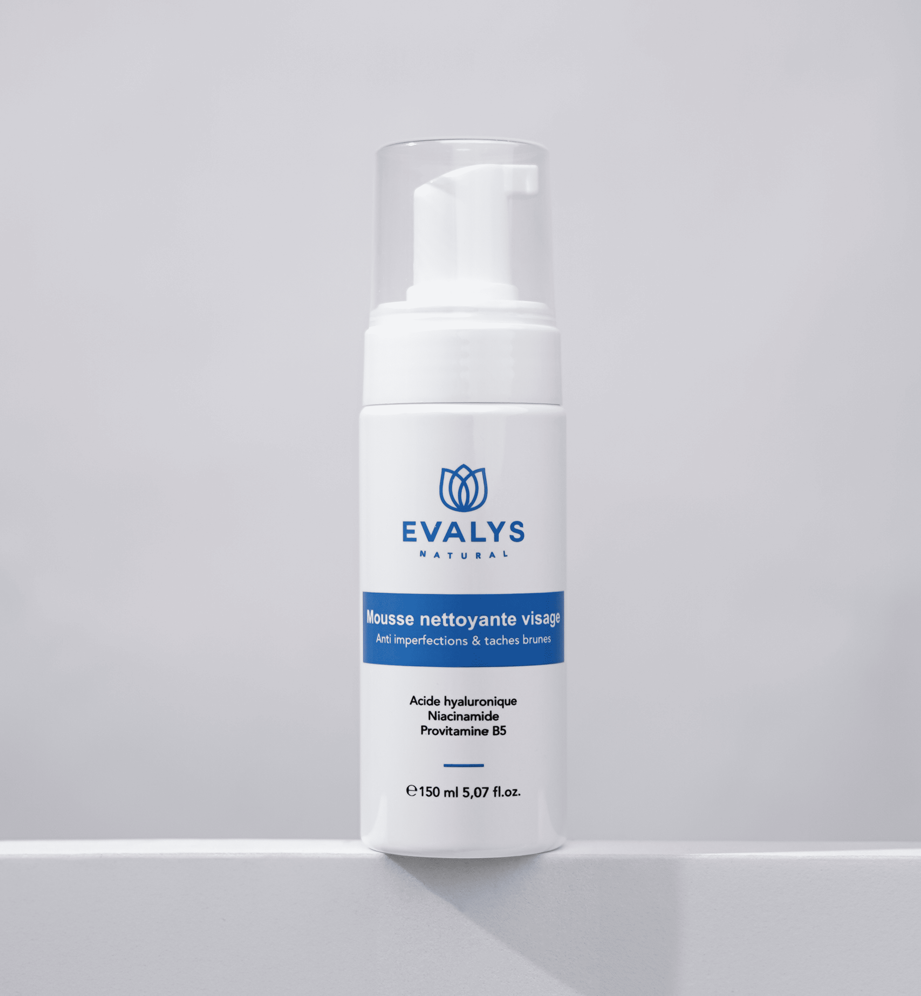 MOUSSE NETTOYANTE EVALYS NATURAL 150 ml