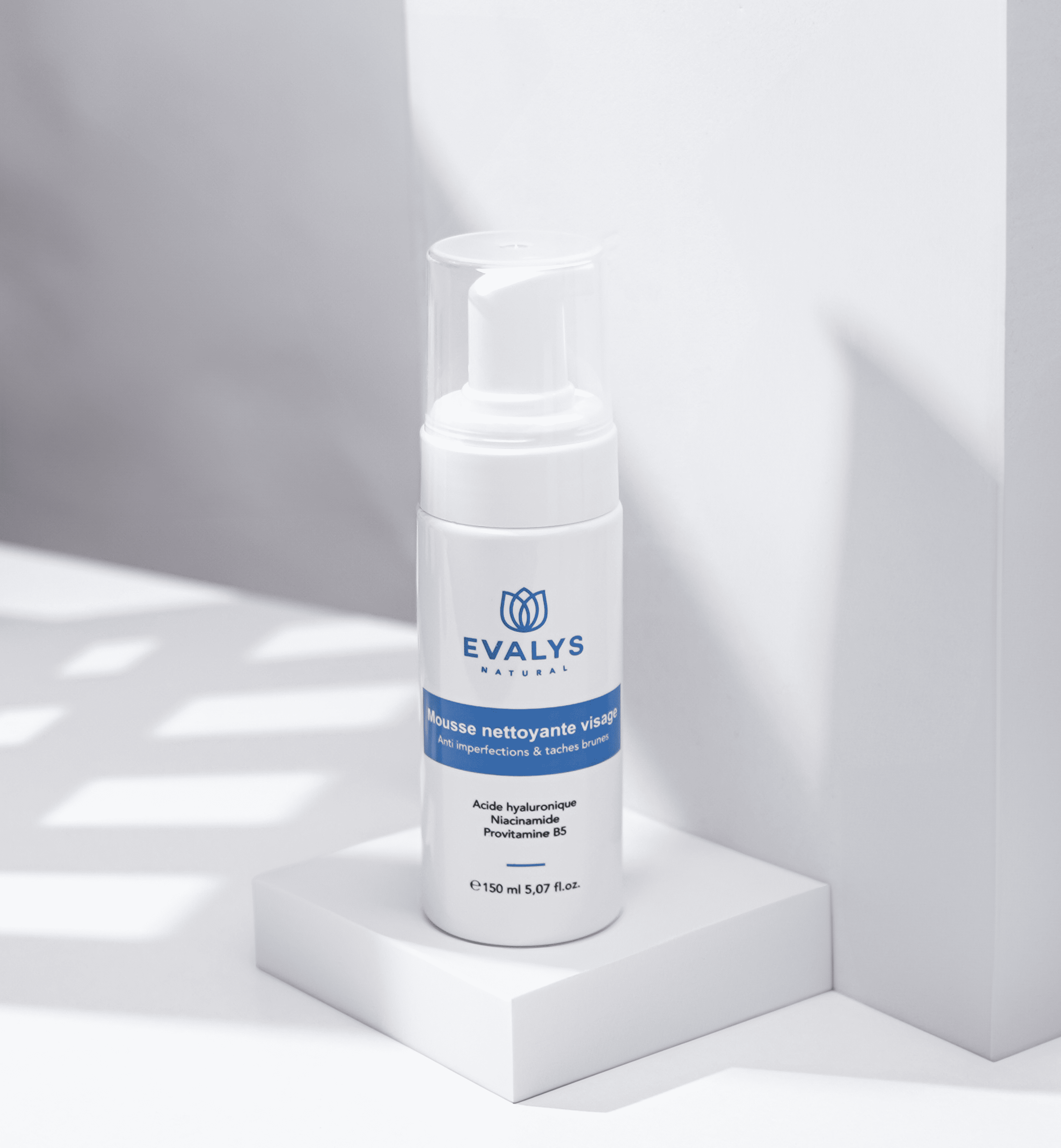 MOUSSE NETTOYANTE EVALYS NATURAL 150 ml